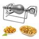 Mini Popcorn Machine, Home Small Hand Popcorn Maker, Stainless Steel Popcorn Maker Chinese Traditional Popcorn Popper for Christmas Family Gathering Party Fun