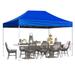 Arlmont & Co. Amaziyah Steel Pop-Up Canopy Metal/Steel/Soft-top in Blue | 124.8 H x 144 W x 96 D in | Wayfair ED93166C695E41DCA7E182C294E0ACE4