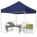 Arlmont & Co. Amaziyah Steel Pop-Up Canopy Metal/Steel/Soft-top in Gray | 10ft x 10ft | Wayfair A2E097A78385491A89BB77AA4E25F947