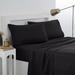 Martex Sheet Set Microfiber/Polyester in Black | Full | Wayfair 028828407771