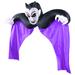 The Holiday Aisle® Froma Vampire Inflatable Polyester in Indigo | 60 H x 72 W x 14 D in | Wayfair 47302E7E75BB444E8DB8C0C0C35A4583