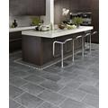 Grey Stone Effect Vinyl Flooring Karndean Knight Tile Cumbrian Stone Gluedown ST14 Square Edge Glue Down 457mm x 305mm x 2mm