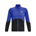 Under Armour Men's Fashion Tricot Jacket (Size XXL) Royal/Black, Polyester