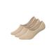 DillySocks 3er-Pack Füßlinge Damen beige, 43-46