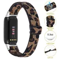 Bracelet de rechange en Nylon élastique accessoires colorés pour montre Fitbit de Luxe pour femmes