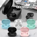 Écouteurs sans fil Bluetooth 5.0 boîte de charge portable Macaron document écouteur assressenti