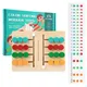 Puzzle coulissant en bois pour les enfants de 3 à 7 ans jeu de logique apprentissage alth quatre