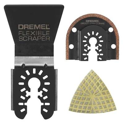 DREMEL MM515U OscilToolBladeSet, 3pcs, W:2;2.75