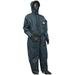 POLAR PLUS 22020-RMEDB Men's Insulated Coverall with Hood,M,Navy,Nylon