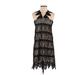 Dress Forum Cocktail Dress - Mini Halter Sleeveless: Black Dresses - Women's Size Small