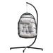 Sturdy and Weather-Resistant Hanging Egg Chair with Stand