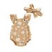 IZhansean Newborn Baby Girl Clothes Floral Print Ruffle Sleeveless Waffle Romper Jumpsuit with Headband Summer Outfits Light Khaki 6-12 Months