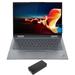 Lenovo ThinkPad X1 Yoga Gen 6 Home/Business 2-in-1 Laptop (Intel i7-1185G7 4-Core 14.0in 60Hz Touch Wide UXGA (1920x1200) Intel Iris Xe 32GB RAM Win 11 Pro) with DV4K Dock