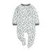 Gubotare Girl Clothes Girls Long Sleeve Winter Cartoon Fashion Prints Jumpsuit Romper Footed Pajamas Dark Gray 3-6 Months