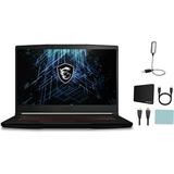 MSI GF63 Thin 11SC-693 15.6 FHD Gaming Laptop Intel Core i5-11400H 2.7GHz NVIDIA GeForce GTX 1650 12GB Memory 1TB NVMe SSD Windows 11 Home Wi-Fi 6 Webcam Black + Mazepoly Accessories