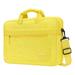 Mosiso Messenger Laptop Shoulder Bag for 15-15.6 Inch new MacBook Pro Notebook Compatible with 14 Inch Ultrabook Polyester Briefcase with Adjustable Depth at Bottom Yellow