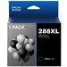288 Ink Replacement for Epson 288XL 288 XL T288XL High Yield to use with Expression Home XP-330 XP-430 XP-446 XP-440 XP-340 (1 Black)