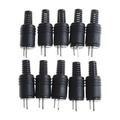 10x 2 Pin DIN Male Plug Hifi Loudspeaker Audio Connector For B&O Speaker