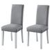 Lanister Grey and Antique White Parson Chairs (Set of 2)