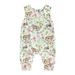 IZhansean Newborn Infant Baby Girl Boy Easter Bunny Outfit Rabbit Sleeveless Romper Jumpsuit Summer Clothes White 6-12 Months