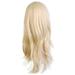 Sexy Long Women Fashion Synthetic Wavy Cosplay Party Full Wigs Gold