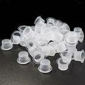 Disposable Tattoo Ink Cups- Plastic Disposable Tattoo Ink Cups For Tattoo Permanent Makeup Container Cap Tattoo Accessory Tattoo Ink Tattoo Supplies Tattoo Kits (Medium.13mmâ€”1000PCS)