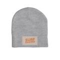 Surf Racing Patch Skull Cap - heather grey one size