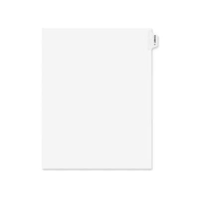 Avery Side-Tab Legal Exhibit Index Dividers