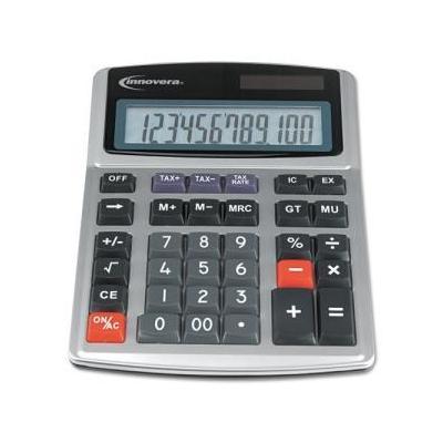 Innovera Mini Desk Calculator - 12 Character(s) - Battery, Solar Powered - 6.5 x 9