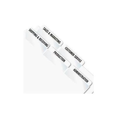 Redi-Tag RTG39170 Laser Printable Index Tabs, 2w x 7/8h, White, 300/Pack