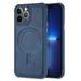 for iPhone 13 Pro Case - Protective Phone Case for Apple iPhone 13 Pro 6.1 inch - Classic PU Leather Slim Cover with Anti-Scratch Microfiber Lining Compatible with Strong MagSafe - Blue