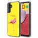 TalkingCase Slim Phone Case Compatible for Samsung A14 5G 2023 Flamingo Standing Print w/ Tempered Glass Screen Protector Lightweight Flexible USA