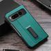 Dteck for Google Pixel Fold Case Slim PU Leather Back Protective Case with Kickstand for Google Pixel Fold 2023 Green