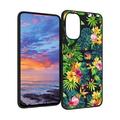 Bold-Tropical-Floral-Fruit-Retro-aesthetic-high-quality-tough-dual-layer-shock-absorbent-36 Phone Case Degined for Moto G 5G 2022 Case Men Women Flexible Silicone Shockproof Case for Moto G 5G 2022