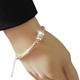 Women s Rhinestone Rose Gold Plated Crystal Bracelet Jewelry Fashion Bangle Z1B3
