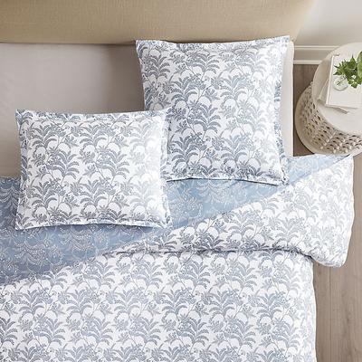 Elodie Botanical Sham - Cornflower Euro - Ballard Designs