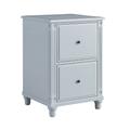 Verona 2-Drawer File Cabinet - French Blue - Ballard Designs - Ballard Designs