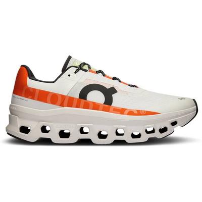 ON Herren Laufschuhe Cloudmonster, Größe 44 in Silber