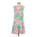 Crown & Ivy Casual Dress: Pink Tropical Dresses - Women's Size 2