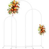 Belleze 31.44" W x 18" D Metal Arbor 70.8 H x 31.44 W x 18.0 D in Metal in White | 70.8" H X 31.44" W X 18" D | Wayfair MEWHH