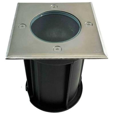 Europalamp - Quadratischer Bodeneinbaustrahler Edelstahl 304 Eterieur IP65 Image
