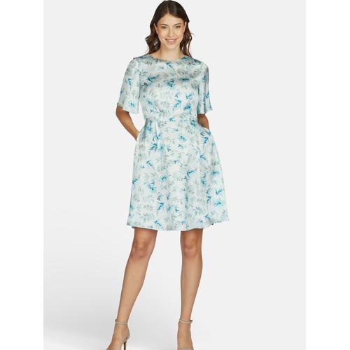 Kleo Satinkleid Satinkleid Damen aqua, 44