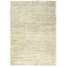 Shahbanu Rugs Ivory Natural Dyes Pure Wool Hand Knotted Ben Ourain Moroccan Berber Shilhah Design Oversized Rug (12'4" x 18'1")