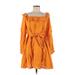 Marissa Webb Collective Casual Dress: Yellow Dresses - Women's Size 6