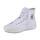 Sneaker CONVERSE "CHUCK TAYLOR ALL STAR MOVE PLATFORM" Gr. 37, weiß Schuhe Schnürstiefeletten