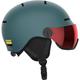 Salomon Orka Visor Kinder Helm Ski Snowboarden, Integrierter Komfort, einfach anzupassende Passform und leicht, Grau, KS 4953