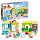 LEGO DUPLO Town Life At The Day Nursery, Educational Toy for 2+ Year Old Toddlers, Learning Set with Building Bricks and 4 Figures incl. Preschool Teacher 10992