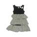 Gymboree Dress - DropWaist: Black Polka Dots Skirts & Dresses - Kids Girl's Size 6