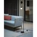 Bover Drop 51.57" Task Floor Lamp Metal in White | 51.57 H x 10.24 W x 10.24 D in | Wayfair 2590530357U