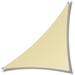 Colourtree Customize Triangle 260 GSM Super Ring Heavy Duty Sun Shade Sail, Stainless Steel in Brown | 180 W x 192 D in | Wayfair